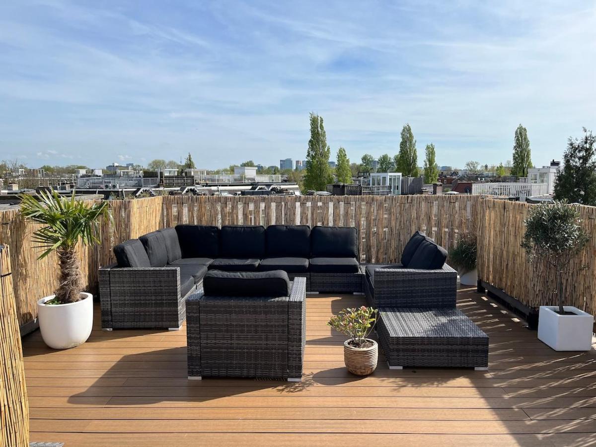 Canal View, Roofterrace Apartment Amsterdam Exterior photo